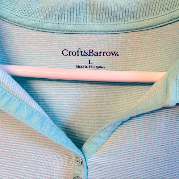 Croft & Barrow Top with 3/4 length sleeves -Size Large - Picture 5 of 5